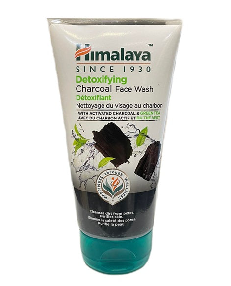 Himalaya Afgiftende ansigtsvask med trækul, 150 ml