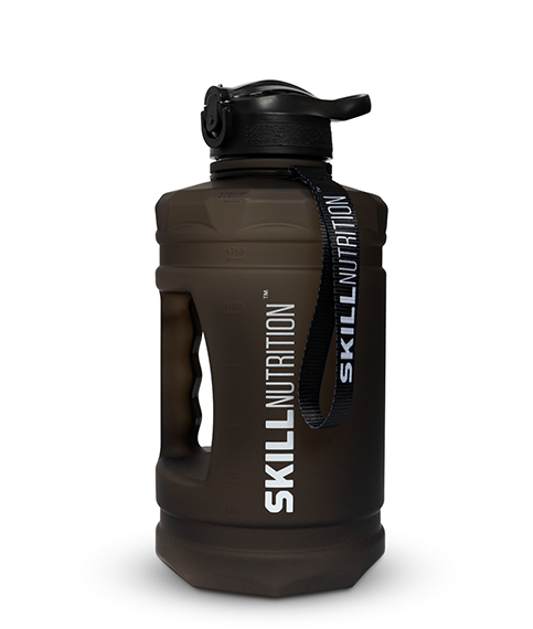 Sort Skill Nutrition drikkedunk med kapacitet på 2200 ml