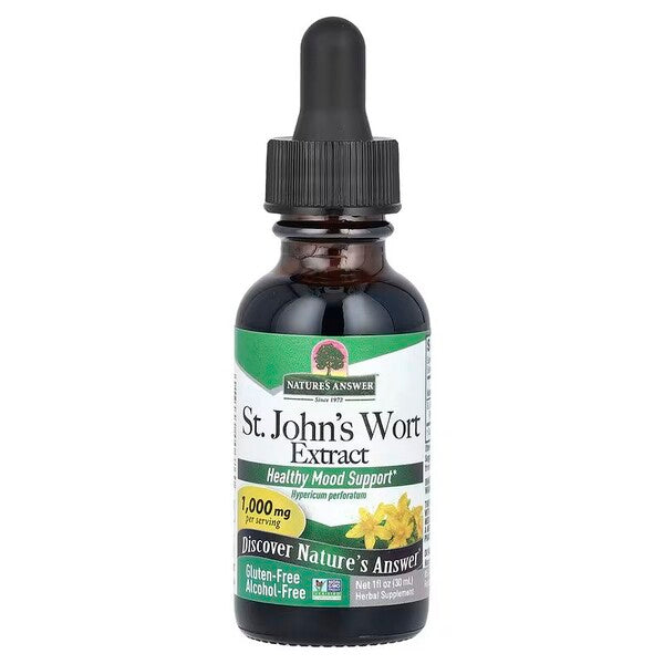 Flaske med Nature's Answer perikonekstrakt, flydende, 30 ml