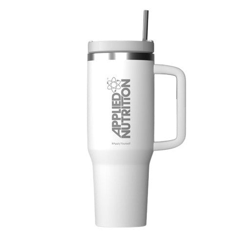 Hvid Applied Nutrition Cooler Tumbler kølekop i rustfrit stål, 1200 ml