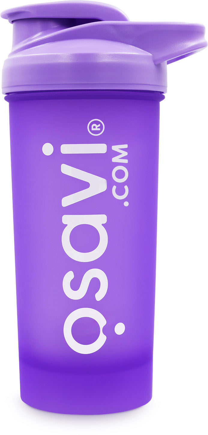 Lilla Osavi shaker med låg, 700 ml, til proteinshakes og træningsdrikke