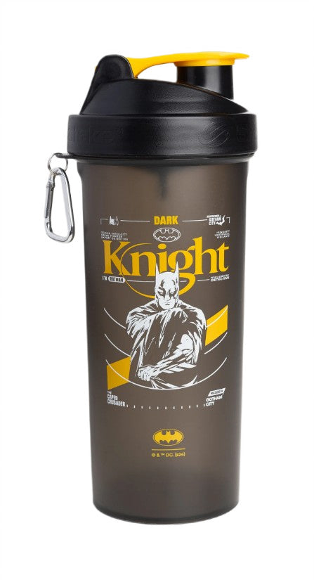 SmartShake Lite shaker-flaske med Batman Dark Knight DC Comics-design, 1000 ml