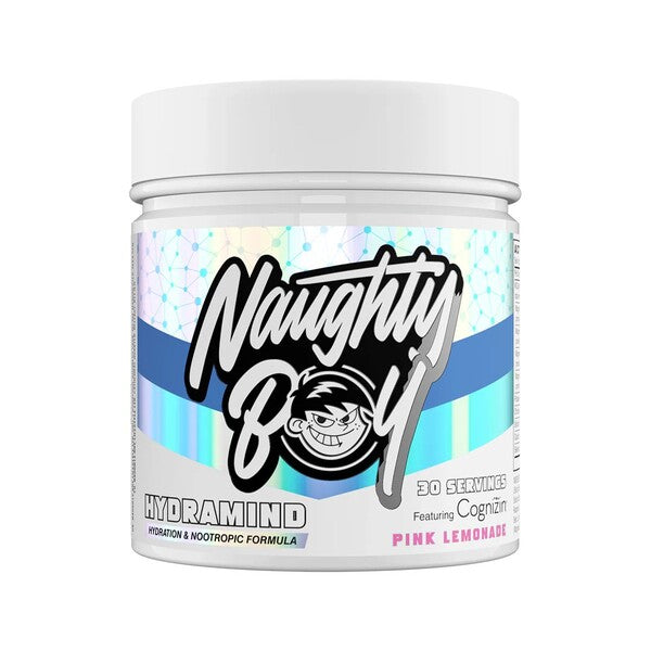 Naughty Boy Hydramind kreatinmonohydrat-pulver i smagen Pink Lemonade, 282 g