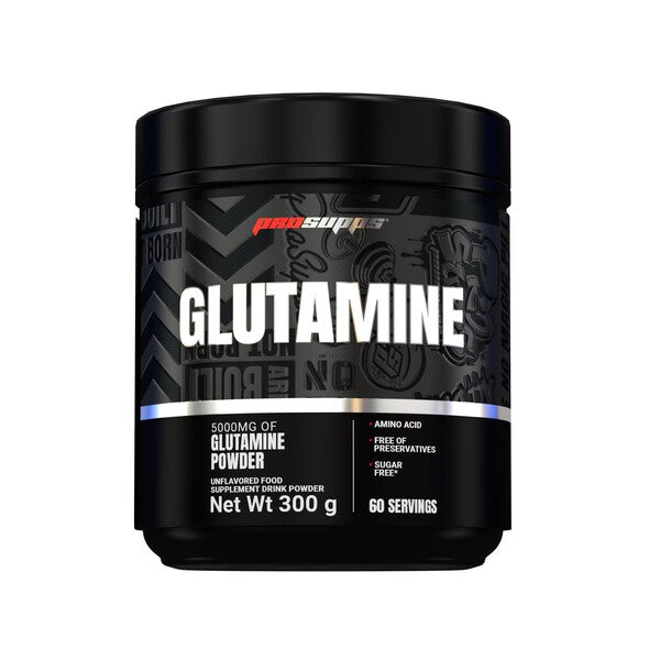 Bøtte med ProSupps glutaminpulver, 300 g