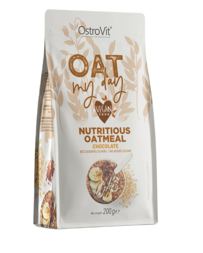 Pakke med OstroVit Oat My Day i smagen chokolade, 200 g