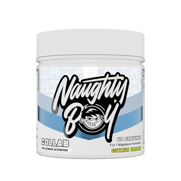 Naughty Boy Collab Citrus Dream pulver med D3, K2 og magnesium, 198 g