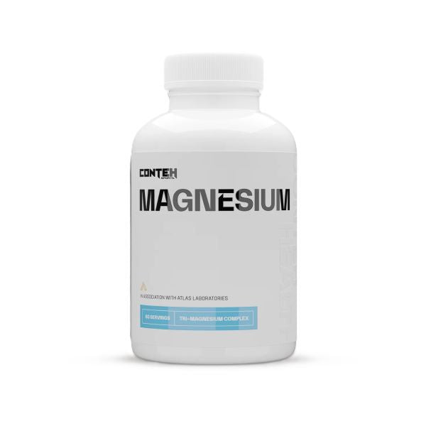 Beholder Conteh Sports Magnesium kompleks med 120 kapsler