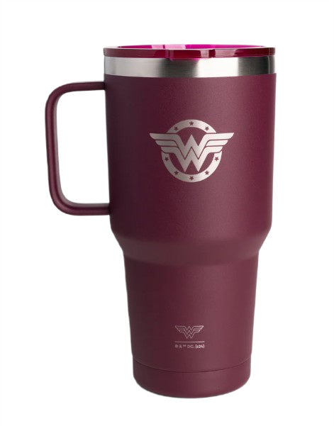 Isoleret SmartShake Bohtal Nomad Tumbler i DC Comics Wonder Woman-design, 900 ml