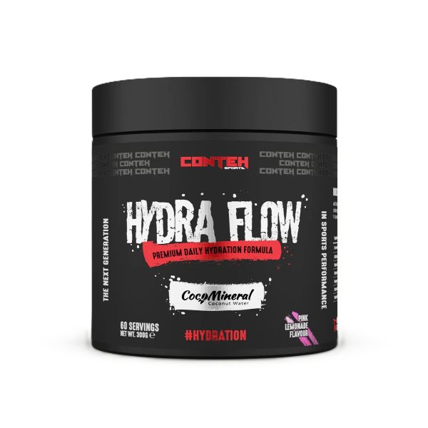 Conteh Sports Hydra Flow elektrolytpulver, Pink Lemonade, 300 g