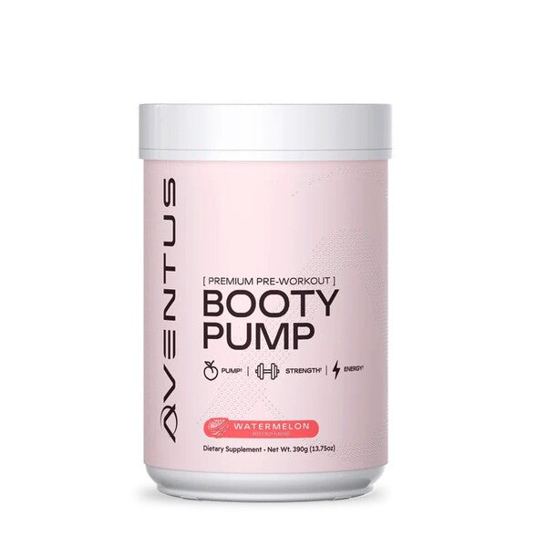 Aventus Supplements Booty Pump Premium Pre-Workout, vandmelon, 390 g