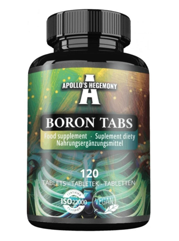 Beholder med Apollo's Hegemony Boron Tabs, 120 bor-tabletter