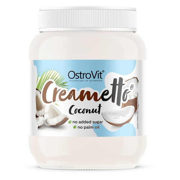 Beholder med OstroVit Creametto smørbar creme med kokos, 320 g