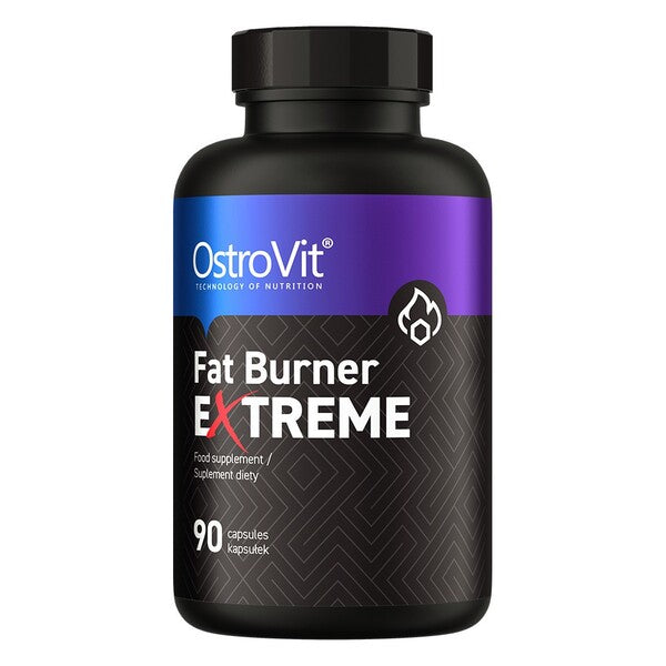 OstroVit Fat Burner¹ eXtreme kosttilskud i pakke med 90 veganske kapsler