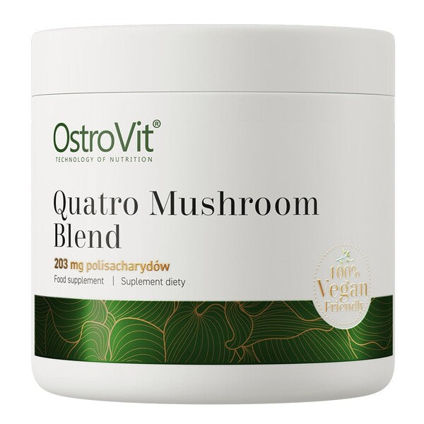 Pakning med OstroVit Quatro svampeblanding, svampepulver 100 g