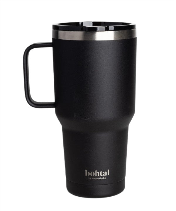 Sort SmartShake Bohtal Nomad isoleret drikkebeholder, 900 ml
