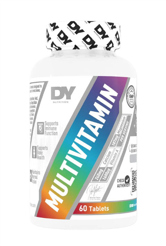 Dåse med Dorian Yates Multivitamin, 60 tabletter