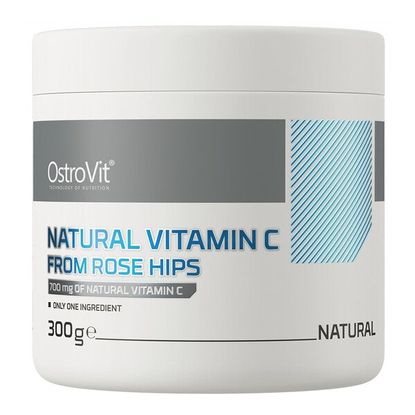 Pakning med OstroVit naturligt C-vitamin fra hyben, 300 g