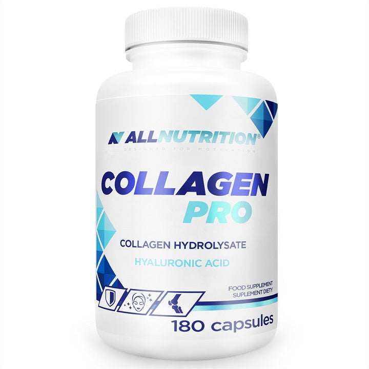 Allnutrition Collagen Pro kollagenkapsler, pakke med 180 kapsler