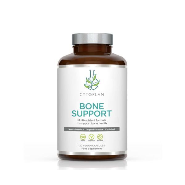 Beholder med Cytoplan Calcium og D-vitamin kapsler, 120 vegetariske kapsler