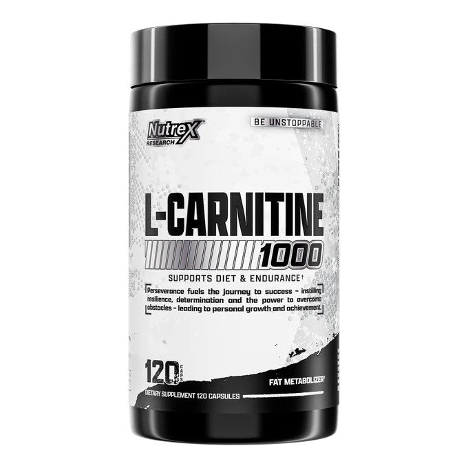Pakning med Nutrex Lipo-6 Carnitine, 120 vegetariske kapsler