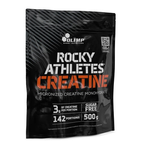 Olimp Nutrition Rocky Athletes Creatine, smagsneutralt kreatinpulver, 500 g