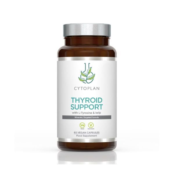 Cytoplan Thyroid Support kosttilskud, pakke med 60 vegetabilske kapsler