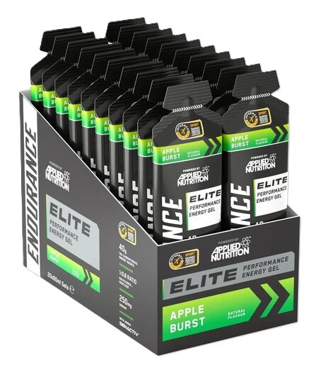 Applied Nutrition Endurance Elite Performance Energy Gel, Apple Burst, sachets à 60 ml
