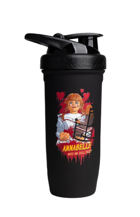 SmartShake Reforce shaker i rustfrit stål med Annabelle-design fra Horror Collection, 900 ml