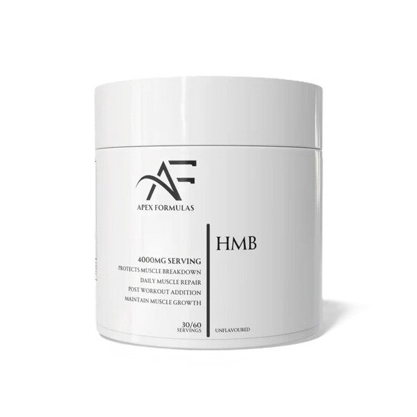 Pakning med Apex Formulas HMB-pulver uden smag, 240 g