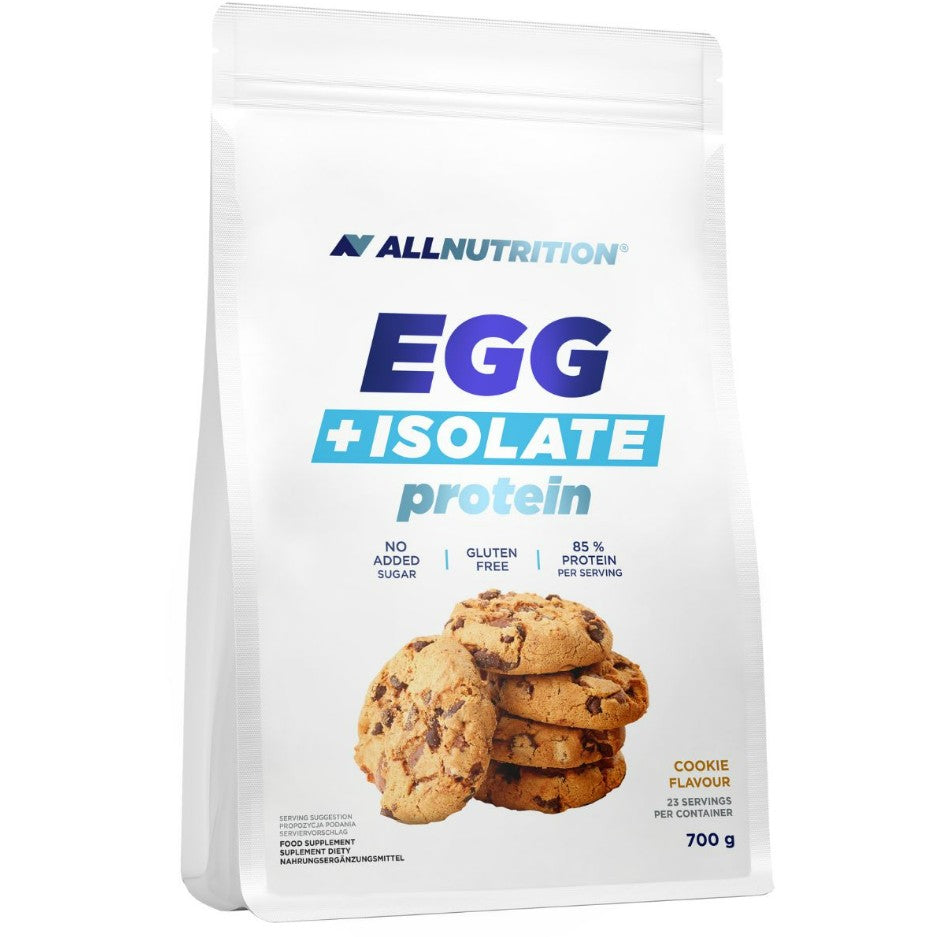 Allnutrition Egg + Isolate Protein proteinpulver i smagen cookie, 700 g