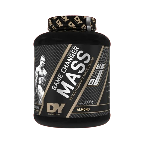 Dorian Yates Game Changer Mass pulver til vægtøgning med mandelsmag, 3000 g