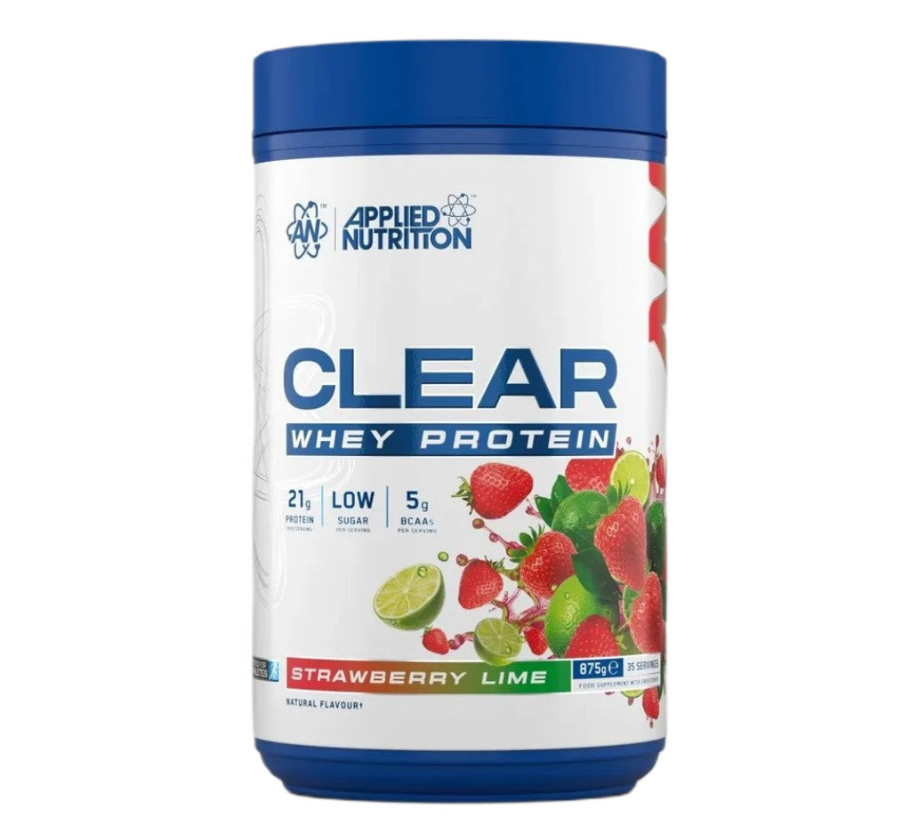 Pose Applied Nutrition Clear Whey Protein, jordbær og lime, 875 g