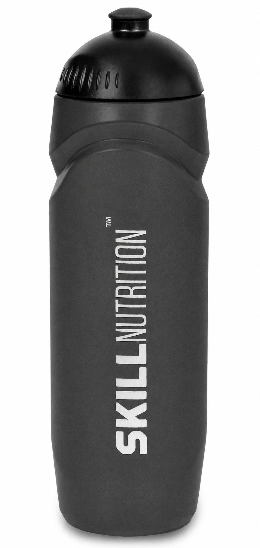 Skill Nutrition sportsflaske i farven røget sort (Smoked Black), 750 ml
