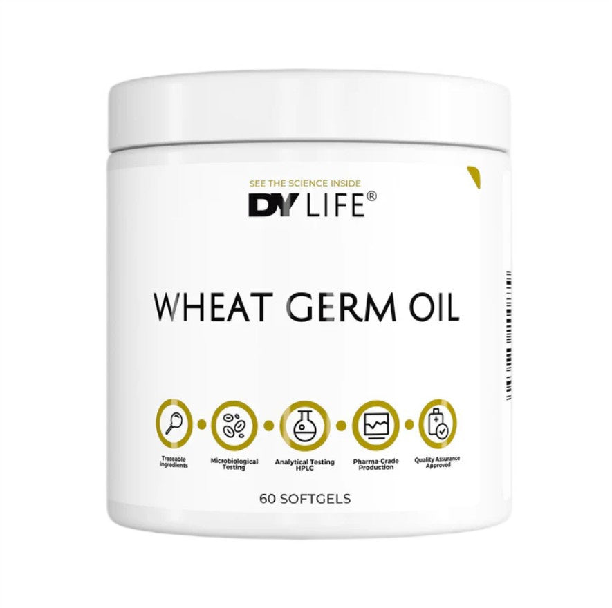 Dorian Yates DY LIFE Hvedekimolie, pakning med 60 softgels