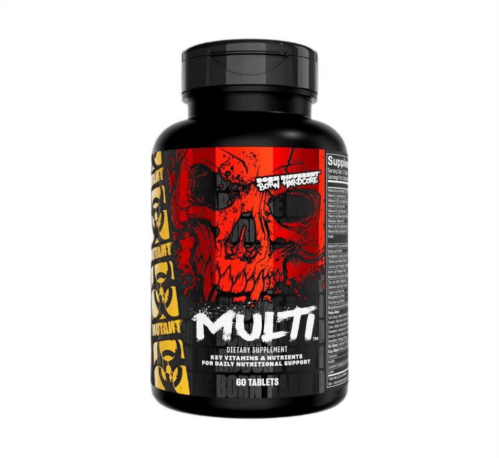Pakning med Mutant Multi multivitamin, 60 kapletter