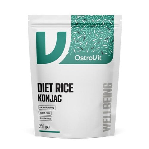 Pakke med OstroVit Diet Rice Konjac, 400 g konjac-ris
