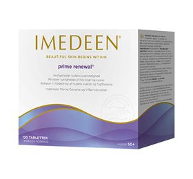Se Imedeen Prime Renewal 50+ 120 tab. ✔ Kæmpe udvalg i Imedeen - Køb online på udsalg og tilbud lige nu ✔ Super billig fragt og lynhurtig levering - Varenummer: Helsegrossisten-5126 og 5700666026073 på lager - Udsalg på Sundhed > Hud > Store besparelser – op til 77% - Store besparelser på over 2.281 mærker