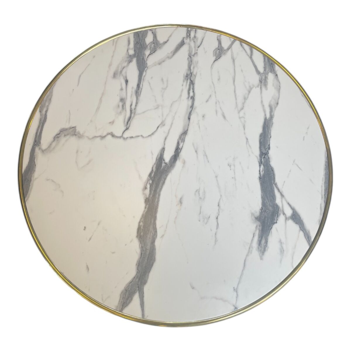 Se Carrara marmorlook/messing bordplade rund - ø60cm ❤ Kæmpe udvalg i Zederkof - Køb online på udsalg og tilbud lige nu ❤ Billig fragt og hurtig levering - Varenummer: Zederkof-379494 - Udsalg på Indendørs - Bord - Restaurantbord - Runde bordplader Få op til 69% i rabat - Over 1.798 brands samlet på udsalg