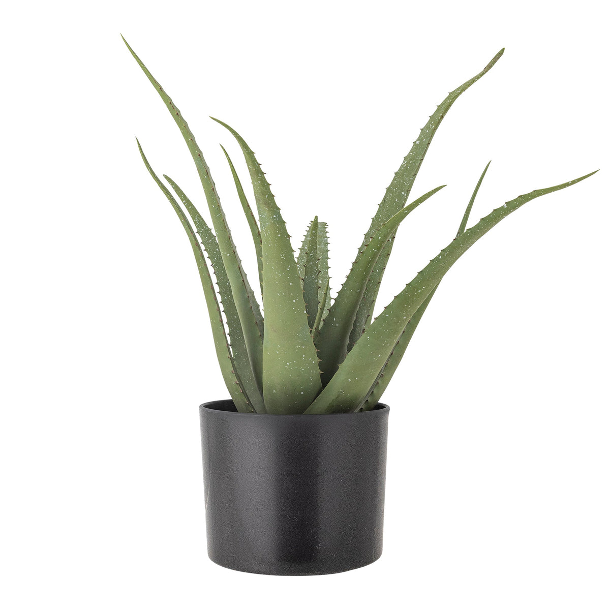 Grøn kunstig Aloe plante i pot fra Bloomingville