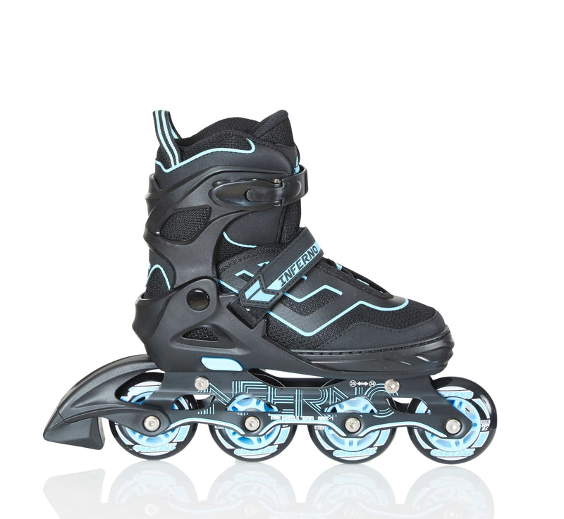 Se Inferno Justerbar Inline Rulleskøjte Blå ✔ Kæmpe udvalg i  Supreme Rollers ✔ Hurtig levering: 1 - 2 Hverdage samt billig fragt - Varenummer: JUCO-201010_bundle og barcode / Ean:  på lager - Udsalg på Rulleskøjter inliner Spar op til 52% - Over  785 kendte brands på udsalg