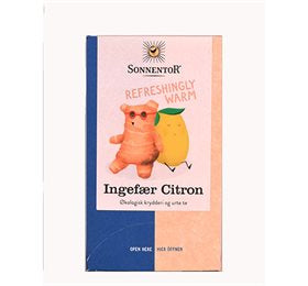 Se Sonnentor Ingefær Citron te Ø 18 br. ✔ Kæmpe udvalg i Bolig Magasin - Køb online på udsalg og tilbud lige nu ✔ Billig fragt og hurtig levering - Varenummer: Helsegrossisten-53497 og 9004145025721 på lager - Udsalg på Mad & drikke > Te > Store besparelser – op til 71% - Store besparelser på over 2.281 mærker