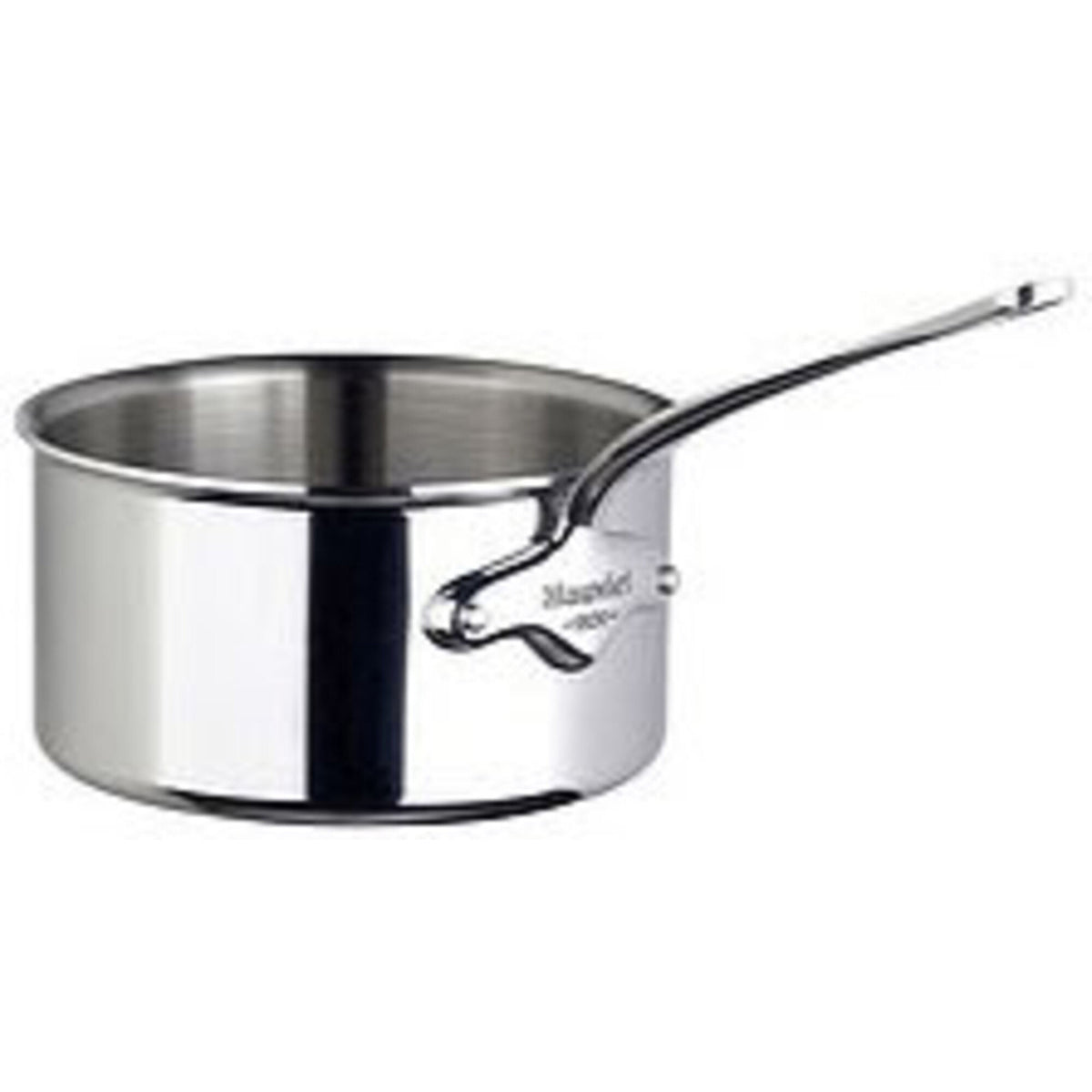 Mauviel Cook Style kasserolle 2,5 liter i blankt rustfrit stål