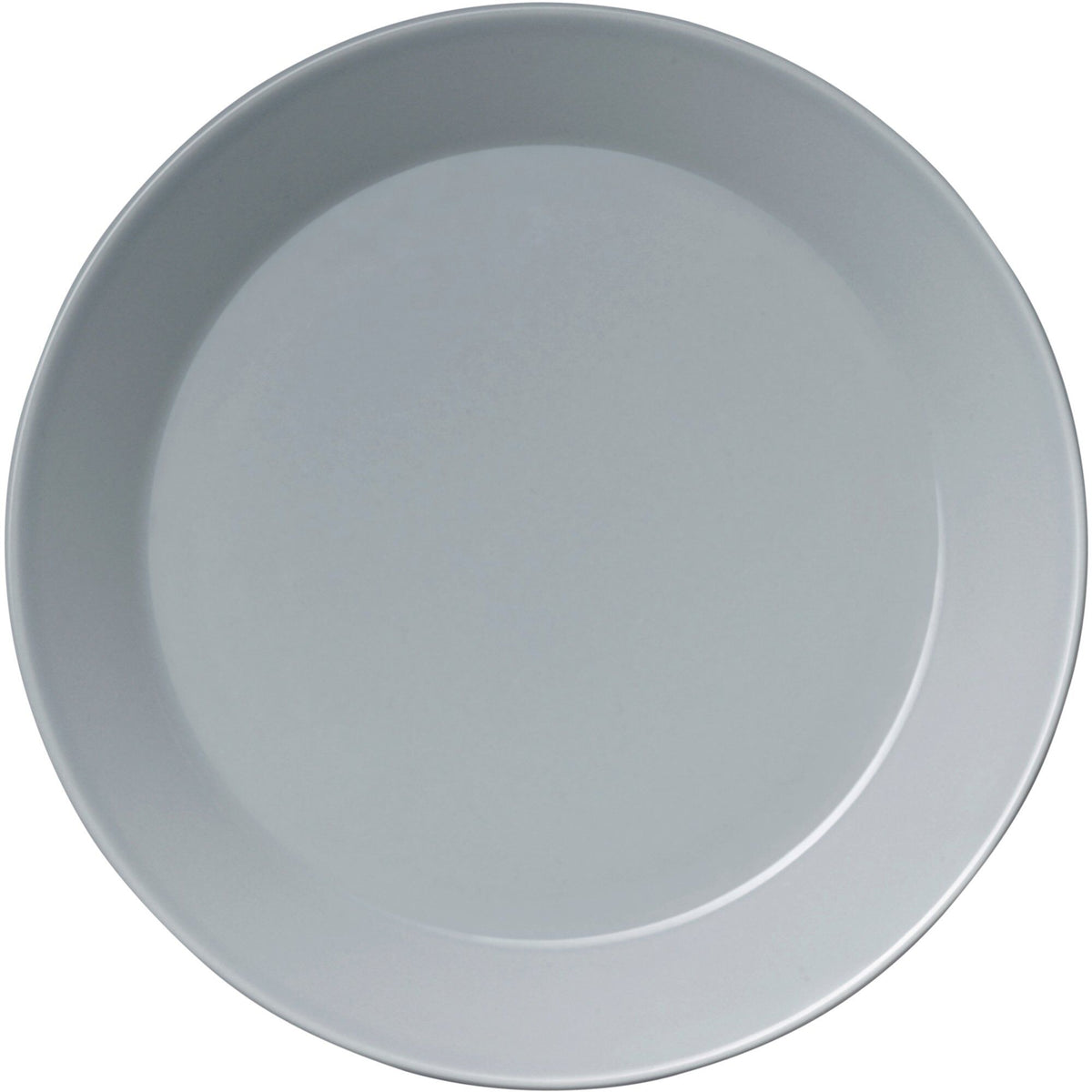 Iittala Teema tallerken på 23 cm i farven perlegrå med enkelt, rundt design