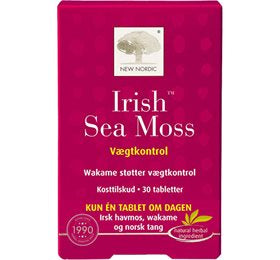 Se New Nordic Irish Sea Moss 30 tabl. ✔ Kæmpe udvalg i New Nordic - Køb online på udsalg og tilbud lige nu ✔ Billig fragt og hurtig levering - Varenummer: Helsegrossisten-45119 og 5021807009480 på lager - Udsalg på Kosttilskud > Tilbud > Populære varer Spar helt op til 73% - Over 739 kendte mærker på udsalg