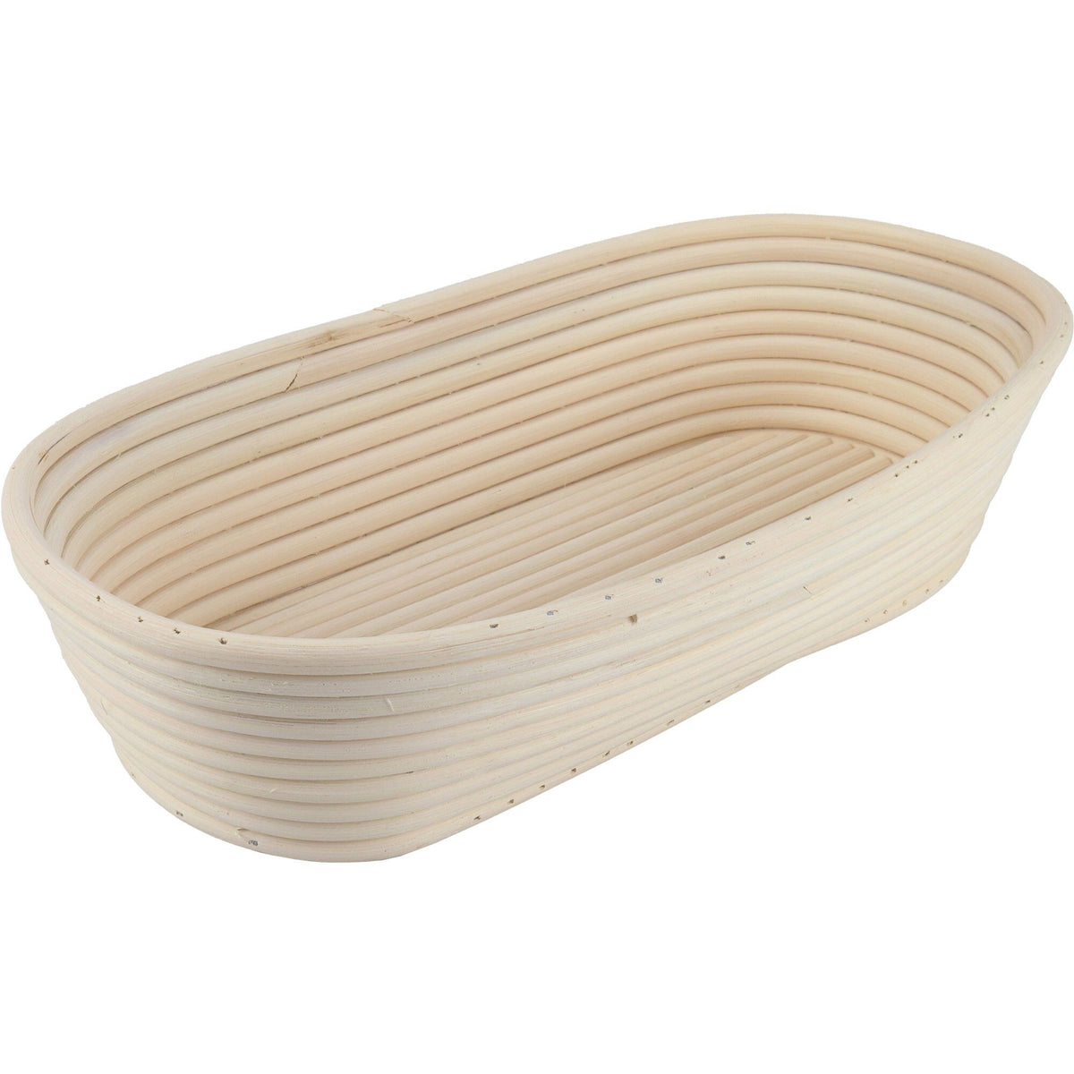 Oval hævekurv i rattan fra Essentials, 35 x 18 x 8 cm