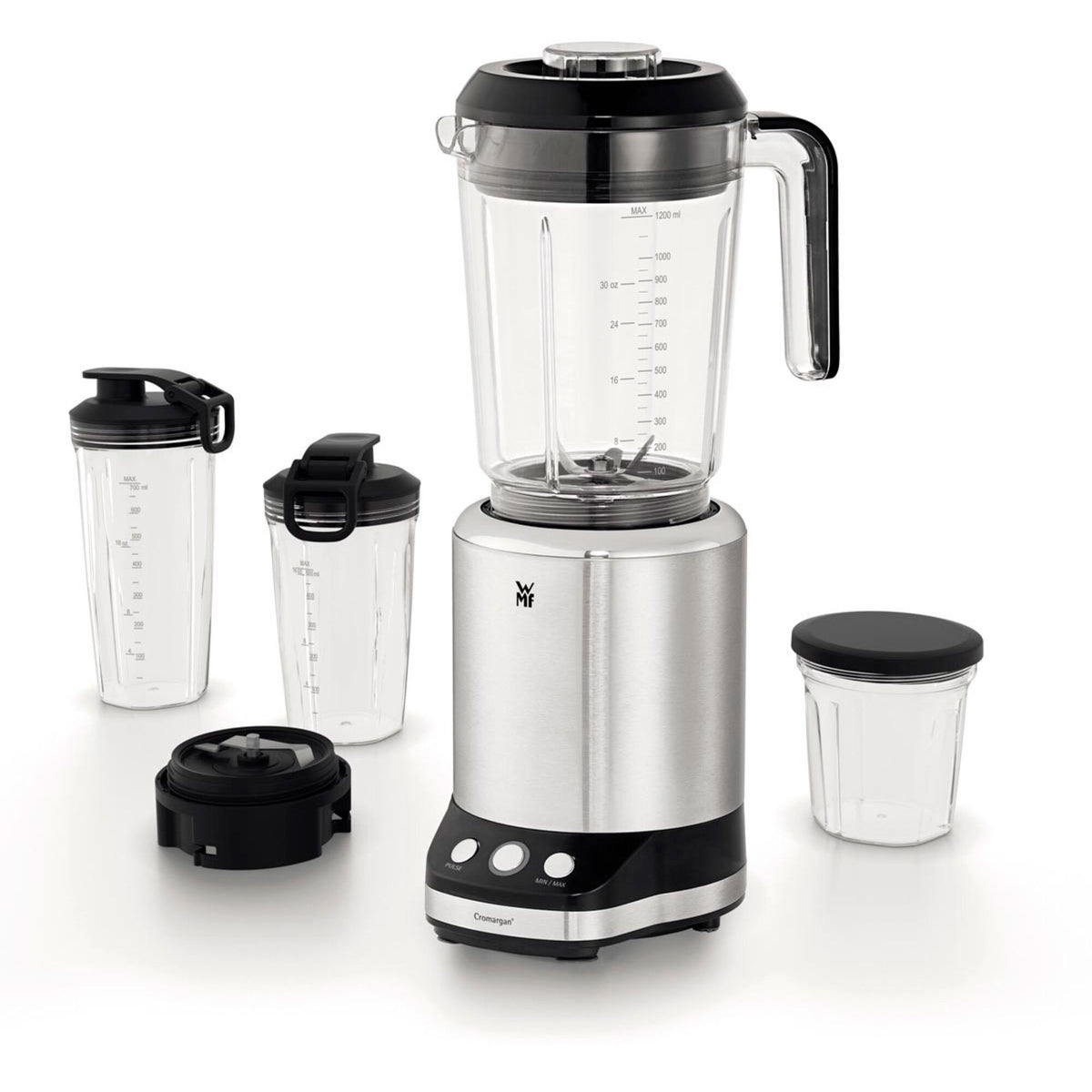 WMF Kult X multifunktionel blender med 900 watt motor og tilbehør