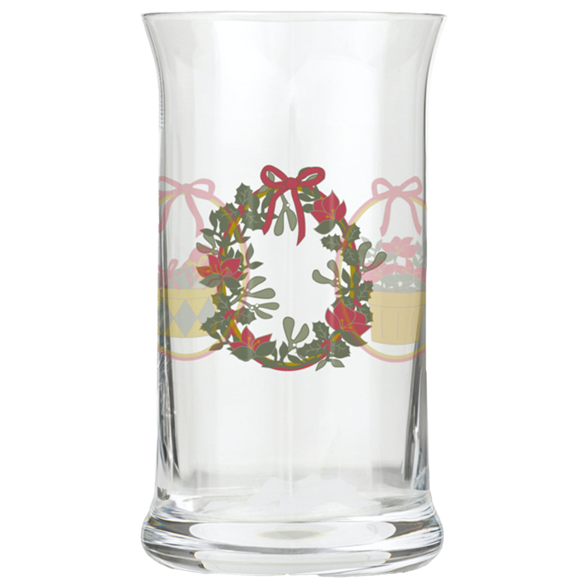 Holmegaard juleølglas 2025 på 50 cl, 15,5 cm højt