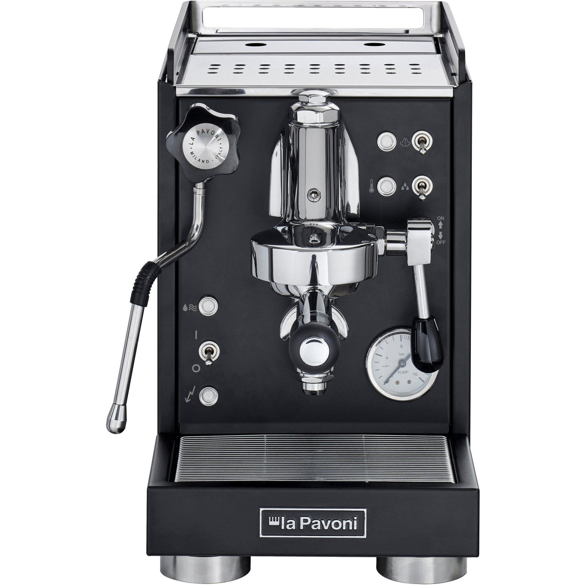 La Pavoni Cellini Mini semiprofessionel espressomaskine i matsort