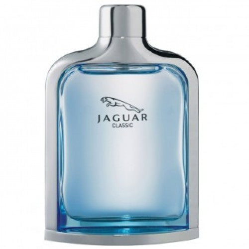 Flaske med Jaguar Classic Blue for Men eau de toilette, 100 ml
