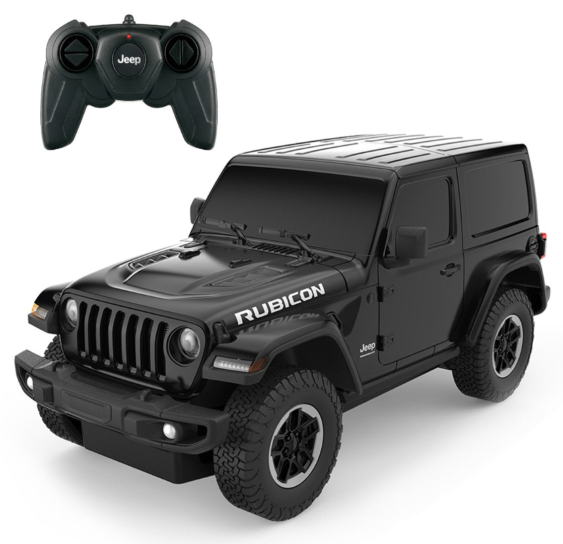 Se JEEP Wrangler Rubicon Fjernstyret Bil 1:24 ✔ Kæmpe udvalg i Rastar - Køb online på udsalg og tilbud lige nu ✔ Lav fragtpris og hurtig levering - Varenummer: MMAction-20879500 og 6930751315235 på lager - Udsalg på Fjernstyret Biler, Mindre Op til 63% rabat - Over 2.739 mærker samlet ét sted